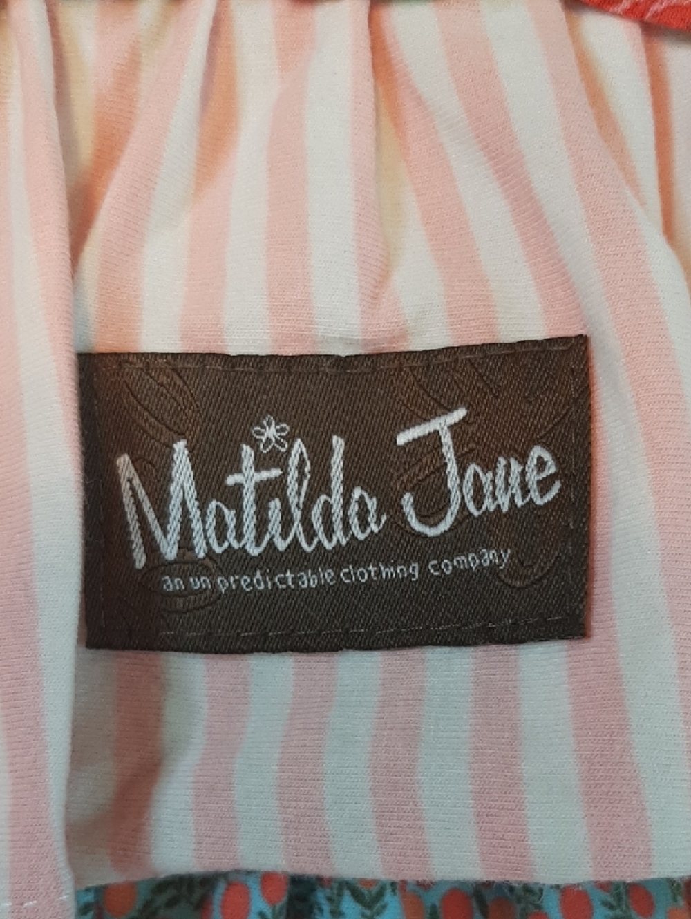 Matilda Jane Multi Tiered Ruffle Backpack Drawstring Closure - Picture 2 of 8